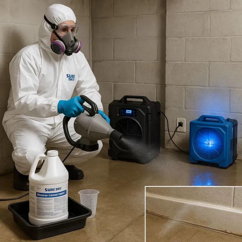 Sanitization and Odor Removal process in Macedon, NY